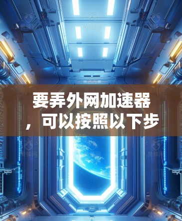 要弄外网加速器，可以按照以下步骤操作