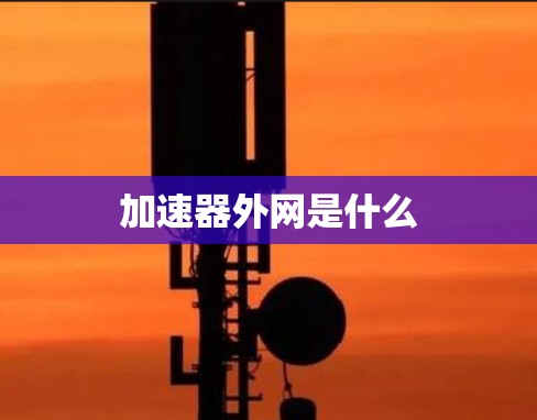 加速器外网是什么