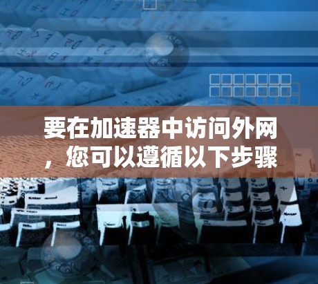 要在加速器中访问外网，您可以遵循以下步骤