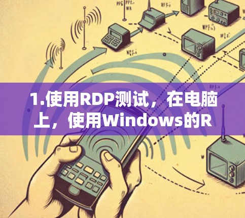 1.使用RDP测试，在电脑上，使用Windows的RDP（远程连接）来测试网络连接速度。这样可以更直观地看到网络连接的稳定性