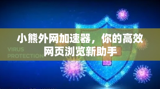 小熊外网加速器,你的高效网页浏览新助手