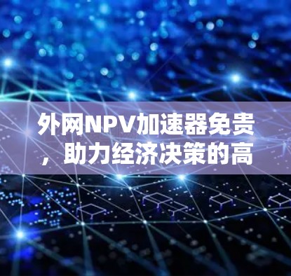 外网NPV加速器免贵，助力经济决策的高效与精准
