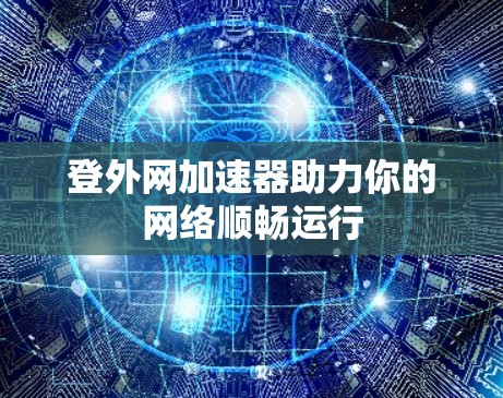 登外网加速器助力你的网络顺畅运行