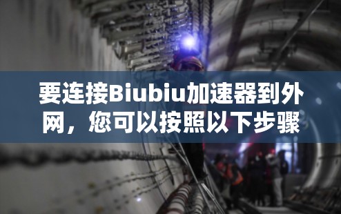 要连接Biubiu加速器到外网，您可以按照以下步骤操作