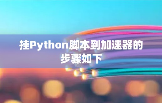挂Python脚本到加速器的步骤如下