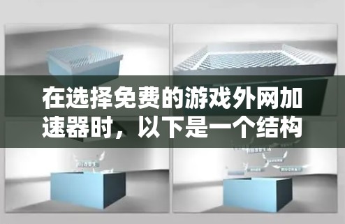 在选择免费的游戏外网加速器时,以下是一个结构化的指南,帮助你做出明智的选择