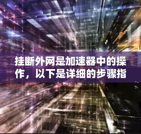 挂断外网是加速器中的操作,以下是详细的步骤指南