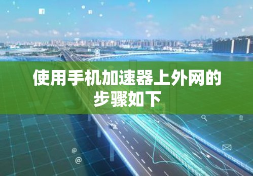 使用手机加速器上外网的步骤如下