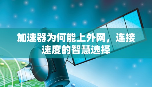 加速器为何能上外网,连接速度的智慧选择