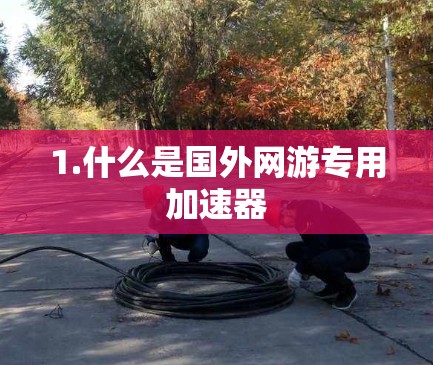 1.什么是国外网游专用加速器