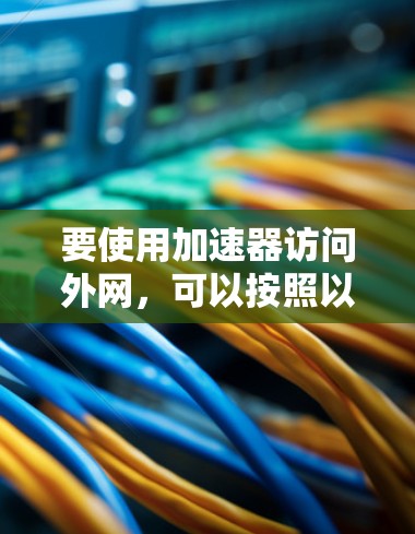 要使用加速器访问外网，可以按照以下步骤操作