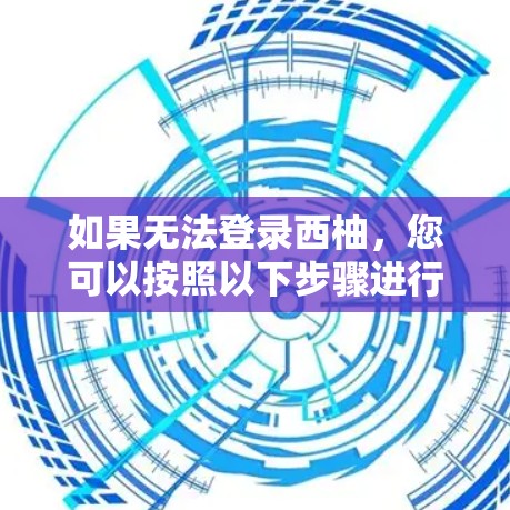 如果无法登录西柚，您可以按照以下步骤进行操作