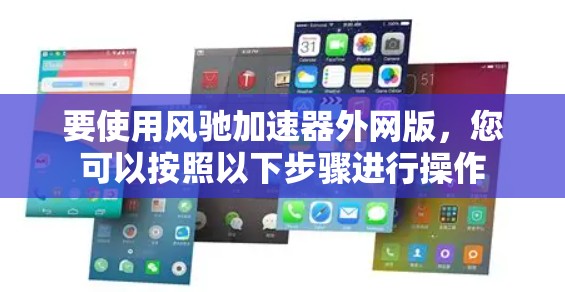 要使用风驰加速器外网版，您可以按照以下步骤进行操作