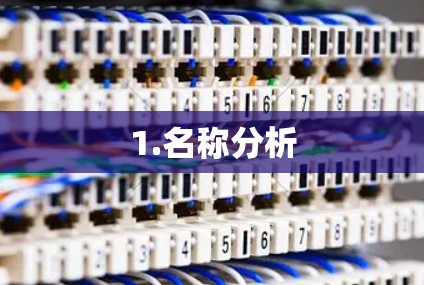 1.名称分析