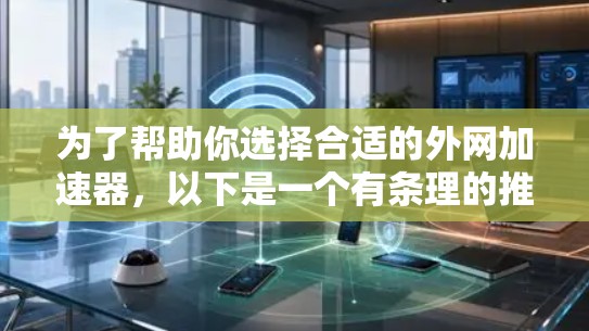 为了帮助你选择合适的外网加速器,以下是一个有条理的推荐和评估