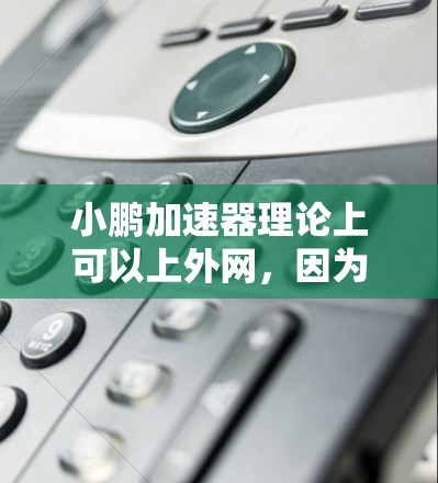 小鹏加速器理论上可以上外网，因为它主要是针对特定用户设计的加速工具。然而，实际操作中需要考虑安全、隐私和设备连接等因素。以下是一些关键点