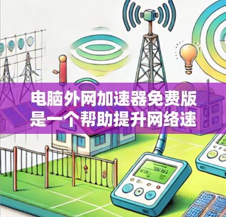 电脑外网加速器免费版是一个帮助提升网络速度的工具，通常分为免费版和付费版两种。以下是详细的使用指南和步骤
