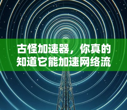 古怪加速器,你真的知道它能加速网络流量吗?