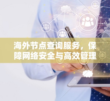 海外节点查询服务，保障网络安全与高效管理的智能解决方案