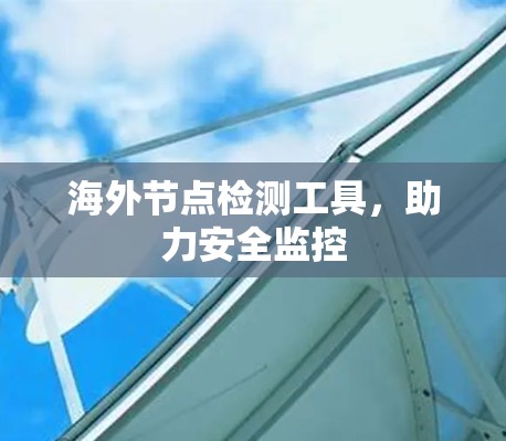 海外节点检测工具,助力安全监控