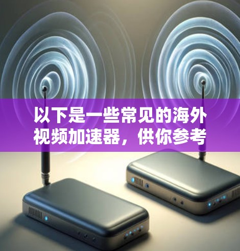 以下是一些常见的海外视频加速器，供你参考