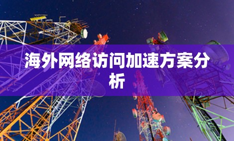 海外网络访问加速方案分析