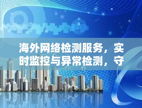 海外网络检测服务，实时监控与异常检测，守护您的网络安全
