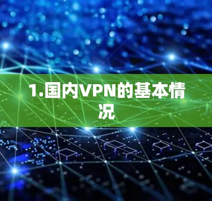 1.国内VPN的基本情况