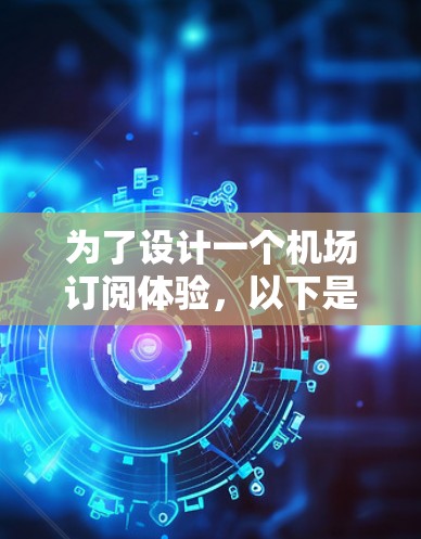 为了设计一个机场订阅体验，以下是一个分步的解决方案