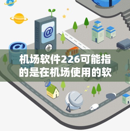 机场软件226可能指的是在机场使用的软件系统，通常用于管理航空服务、国际旅行、行李管理等。以下是一些可能相关的机场软件推荐，供参考