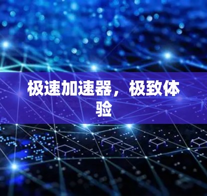 极速加速器,极致体验 极速加速器,极致体验