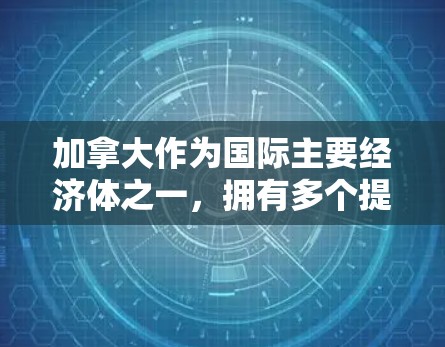 加拿大作为国际主要经济体之一，拥有多个提供VPN服务的公司，这些公司通常基于模拟连接或使用特定协议如IPsec来实现数据加密和传输。以下是对加拿大主要VPN服务的详细分析