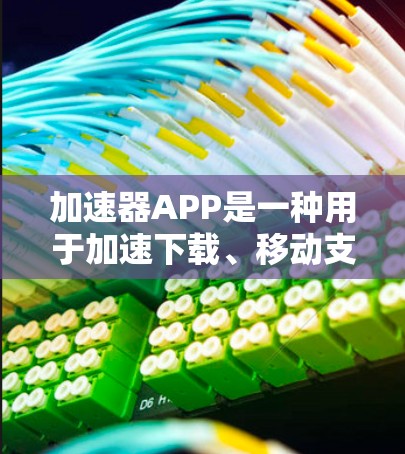 加速器APP是一种用于加速下载、移动支付、搜索等操作的第三方工具。以下是几个常用的加速器APP简介