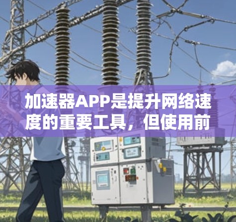 加速器APP是提升网络速度的重要工具，但使用前请务必注意以下几点
