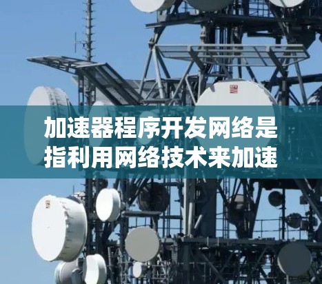 加速器程序开发网络是指利用网络技术来加速程序运行的系统和软件。以下是对该主题的详细分析