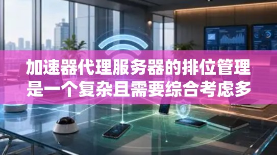 加速器代理服务器的排位管理是一个复杂且需要综合考虑多个因素的系统问题。以下是对排位管理的详细总结