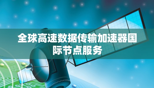 全球高速数据传输加速器国际节点服务