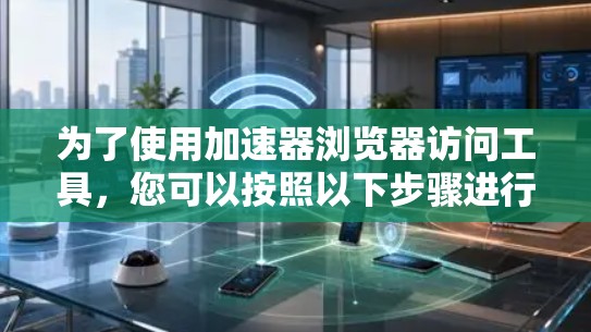 为了使用加速器浏览器访问工具，您可以按照以下步骤进行