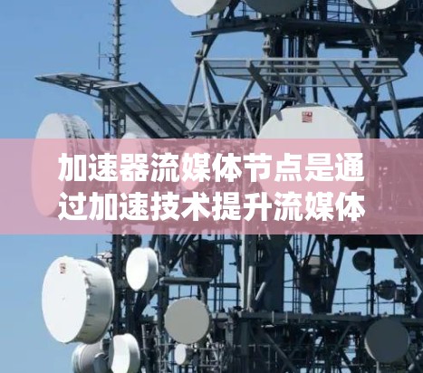 加速器流媒体节点是通过加速技术提升流媒体内容传输和处理效率的系统。以下是对其功能的详细说明