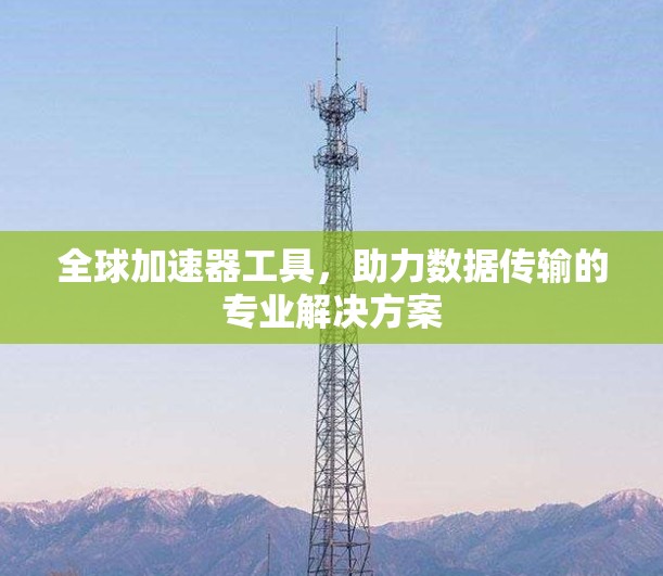 全球加速器工具，助力数据传输的专业解决方案