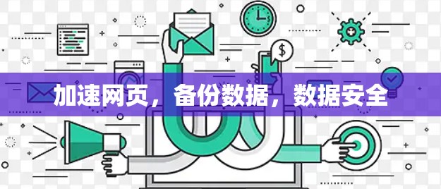 加速网页，备份数据，数据安全
