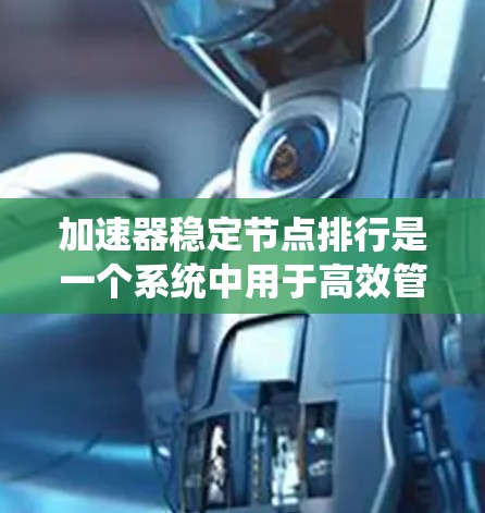 加速器稳定节点排行是一个系统中用于高效管理和优化稳定节点的流程，通常涉及多个关键步骤。以下是该排列表的详细解释